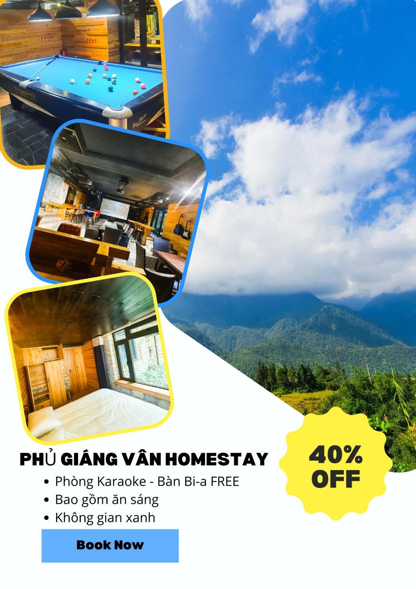 Phu Giang Van Homestay Sapa Exterior photo